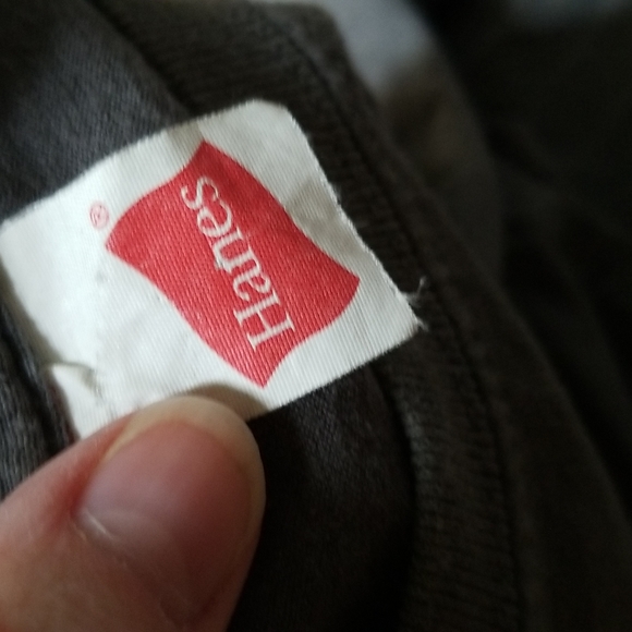 4 Boy's Gray Hanes Plain T-shirts Size S - Picture 4 of 5